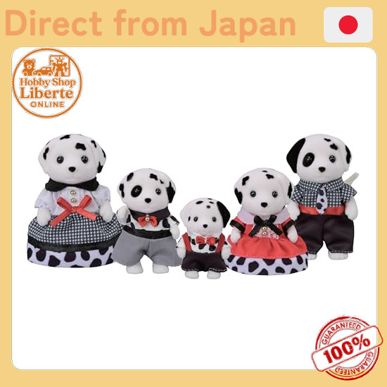[Direct Japan] Sylvanian Families Dolls [Dalmatian Family] C-79 ST Mark Certified 3 years and up Toy
