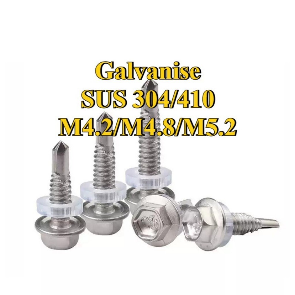 ชุดสกรูเจาะตัวเอง DIY M4.2/M4.8/M5.2 GZ-MB
