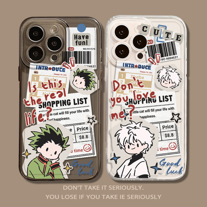 หนังสือพิมพ์ Qiqi Xiaojie เหมาะสําหรับ Apple 16 เคสโทรศัพท์โปร่งใส iPhone15promax สไตล์ใหม่ 13 Super