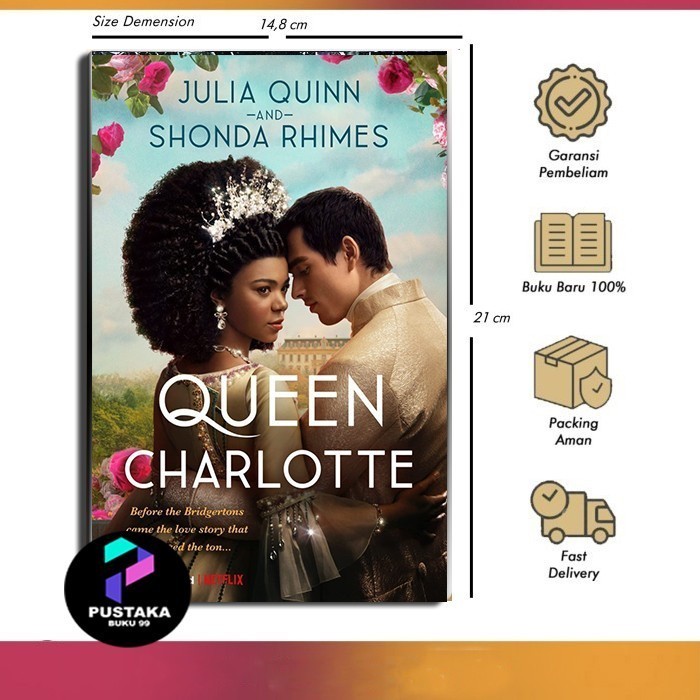 Queen Charlotte by Julia Quinn Eng -Velvetstore