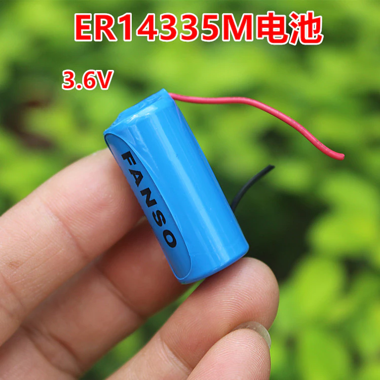 ER14335M แบตเตอรี่ลิเธียม 3.6V พร้อมสายเคเบิลแบตเตอรี่ลิเธียมแบบใช้แล้วทิ้งเครื่องถอดชิ้นส่วนที่ไม่ได้ใช้