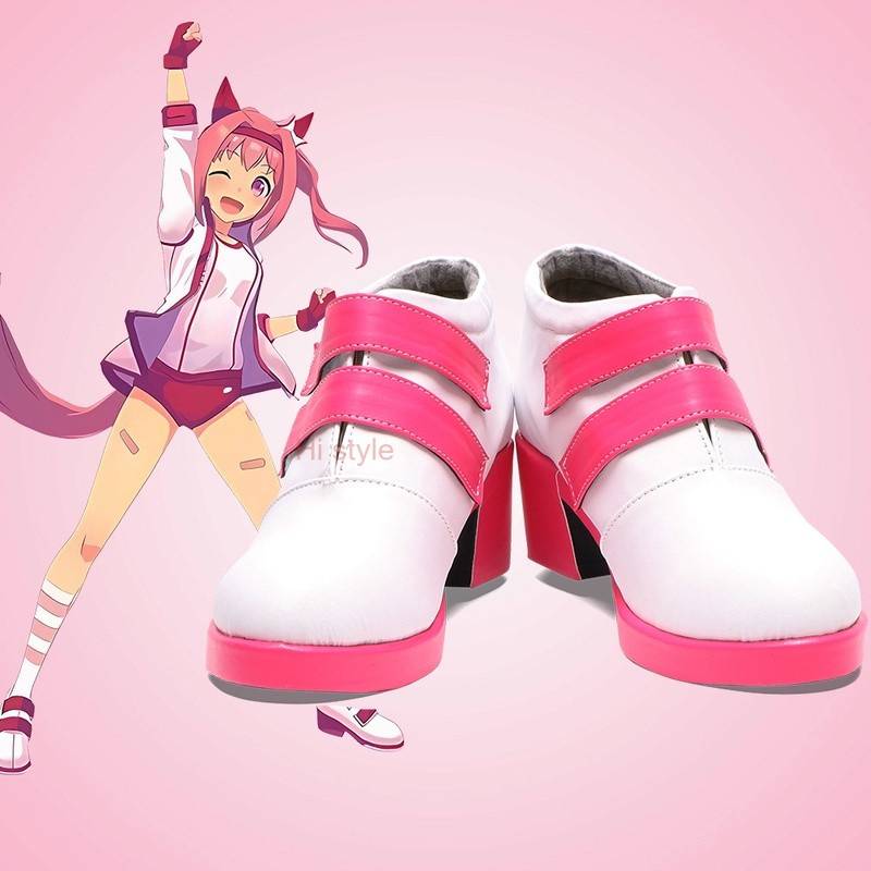 Pretty Derby Haru Urara cos รองเท้าสไตล์คอスเพลย์
