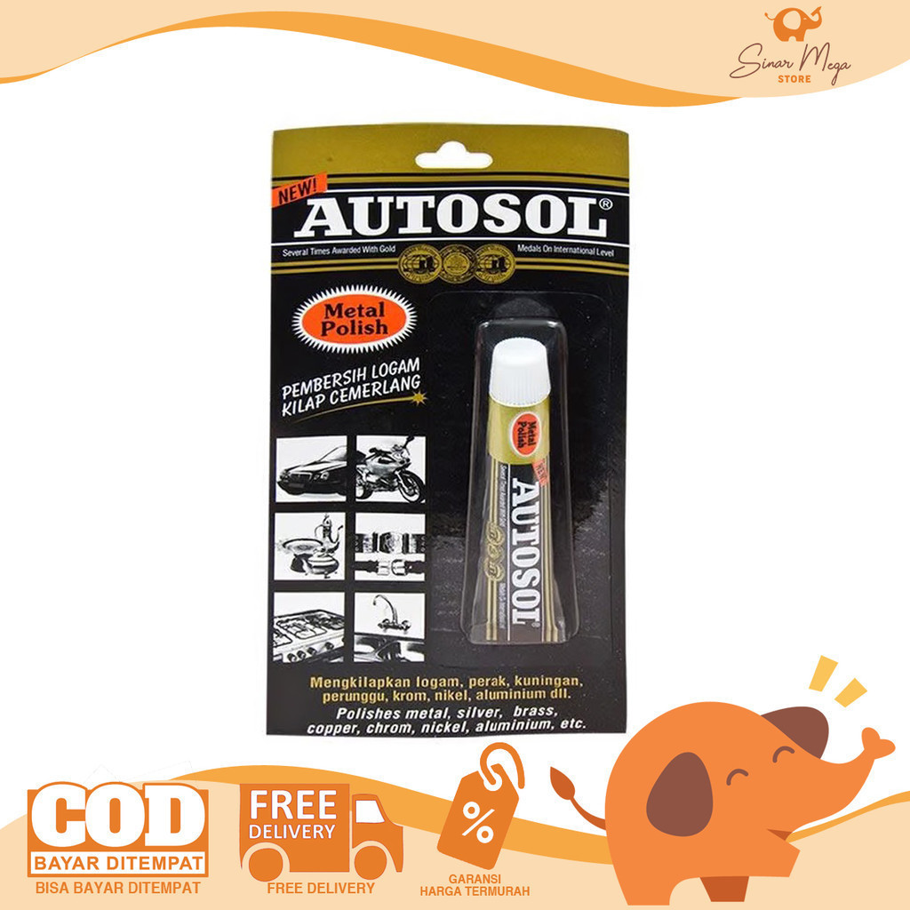 Autosol Metal Polish 15gr Metal Polish