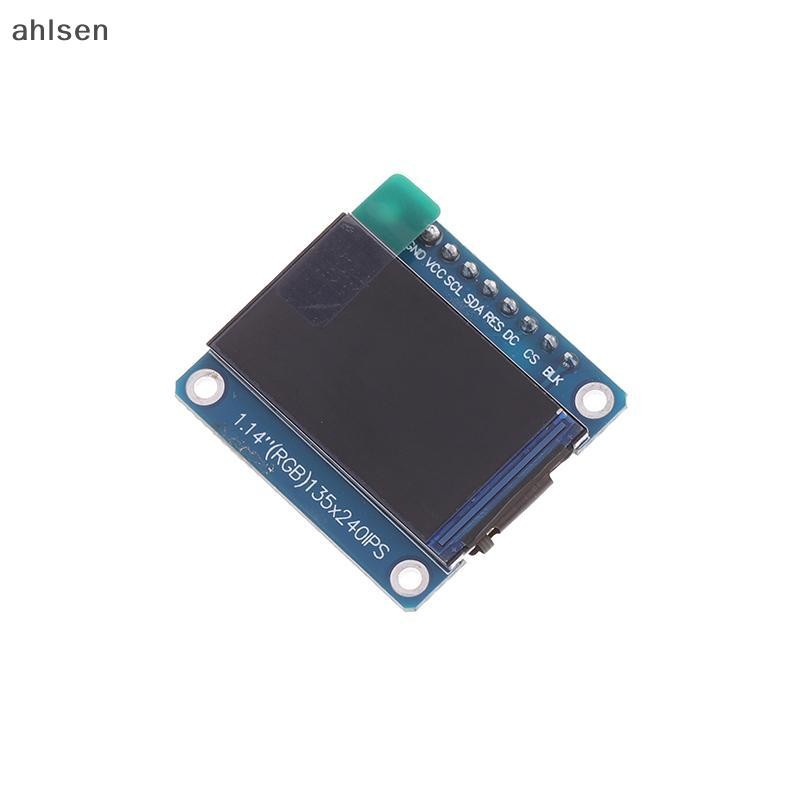 Ahlsen 1.14 นิ้ว SPI Serial Port 135x240 Touchscreen IPS TFT Display ST7789 135x240 SPI 8-Pin 65K สี