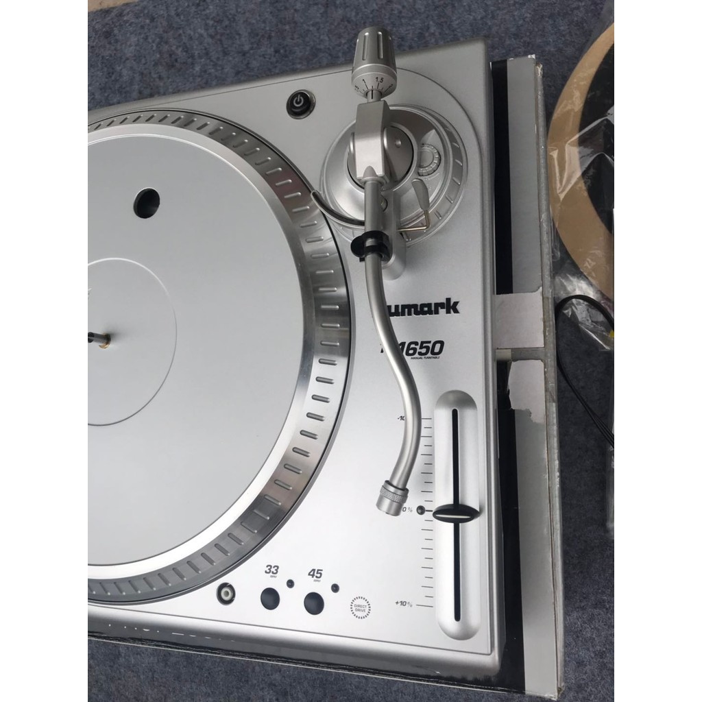 Numark Numark TT1650 เครื่องเล่นแผ่นเสียงไวนิล Original No Repair Scratch Rubbing Dish แนะนํา