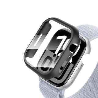 เคส iWatch PC+Glass เคสสำหรับนาฬิกา iWatch S11/10/9/8/Se/7/6/5/4/Seเคสป้องกันรอยขีดข่วน ขนาด 41/40/42/49/44/45/46 มม