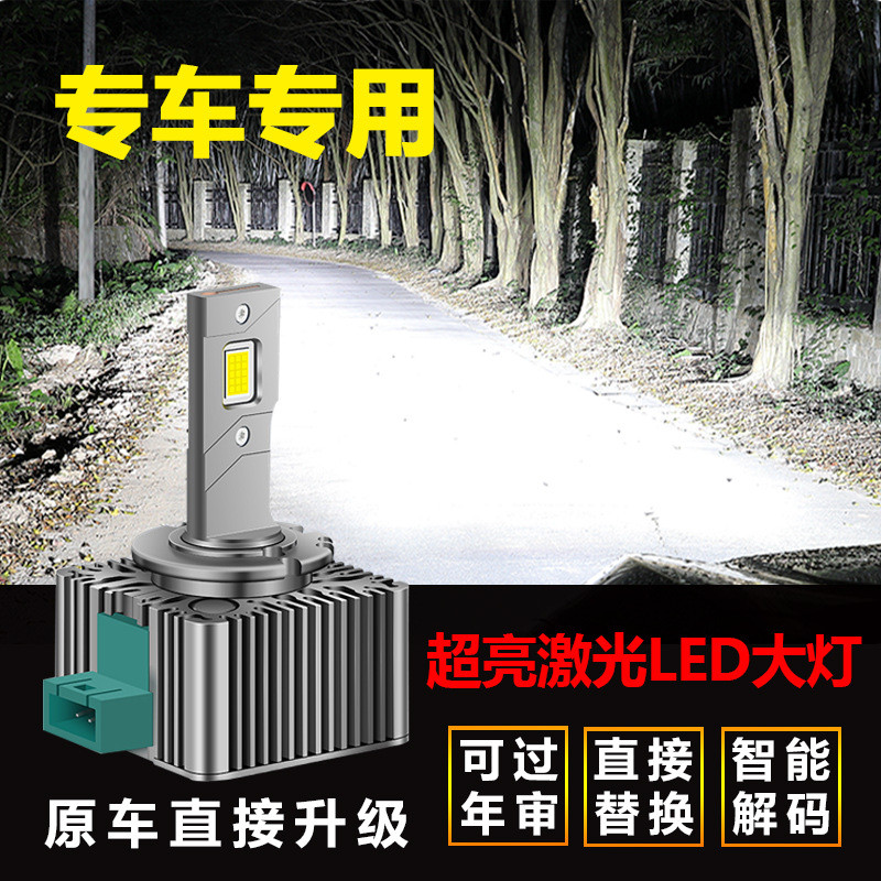 เหมาะสําหรับ Audi A4L A5 A6L A3 A8L Q3 Q5 Q7 TT หลอดไฟซีนอน D3S ดัดแปลงไฟหน้า LED