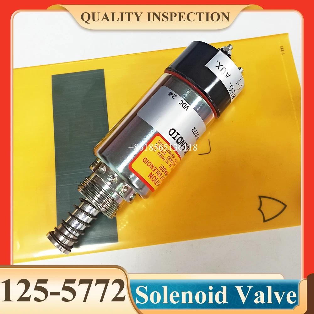 12V/24V 125-5771 125-772 การใช้ปิด Solenoid 9X-5312 7C-9458 สําหรับ Caterpillar 3114 3116 3126 เครื่