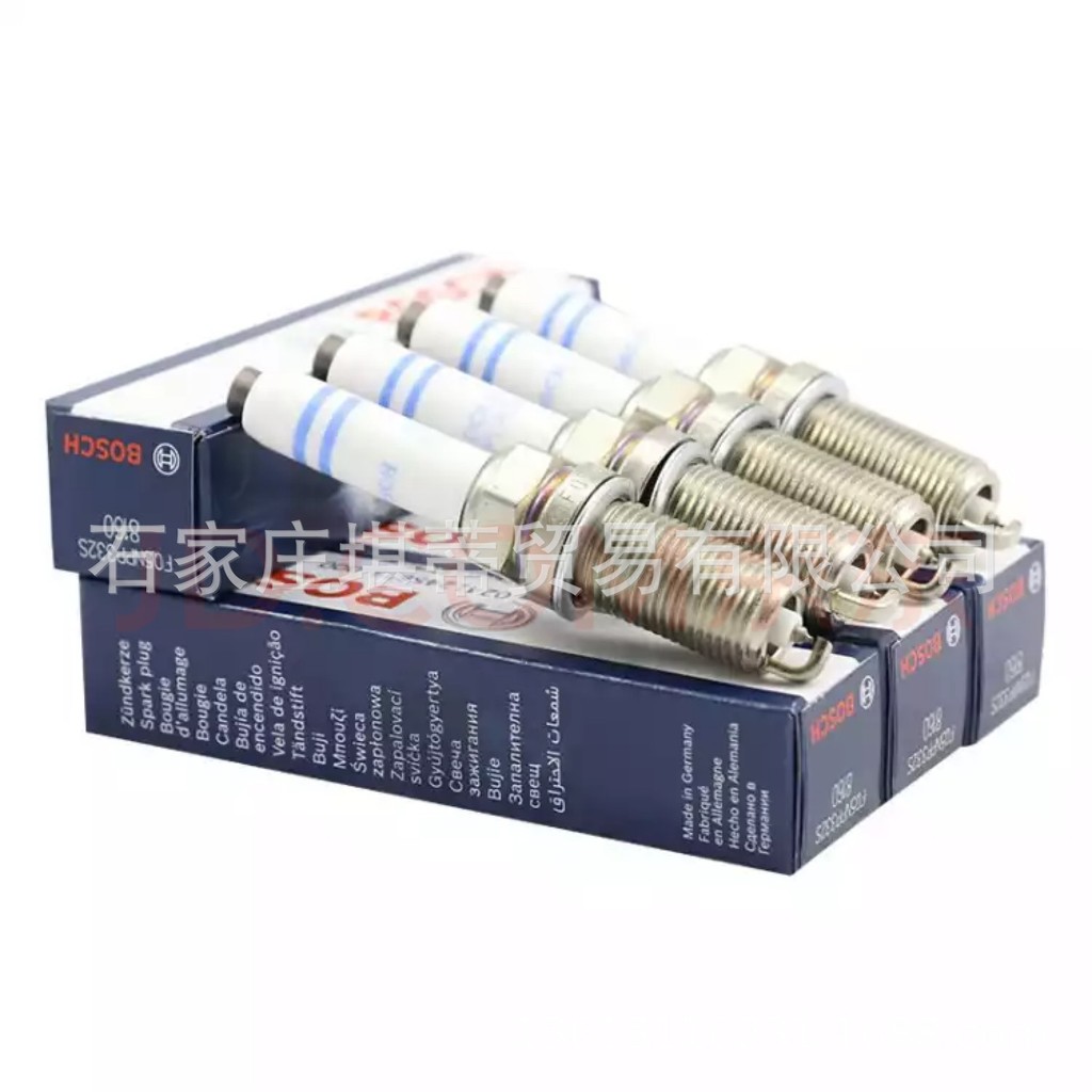 หัวเทียน Bosch Double Platinum FQ5NPP332S เหมาะสําหรับ Audi A5 A6 A6L A7 A8L Q3 Q5Q5L