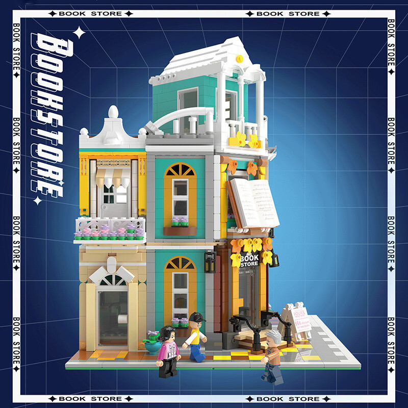 [จัดส่ง 48 ชั่วโมง] Zhegao ni อนุภาคกาแฟโรงแรมมุม Bookstore สถานีซ่อม Street View Assembly Building 