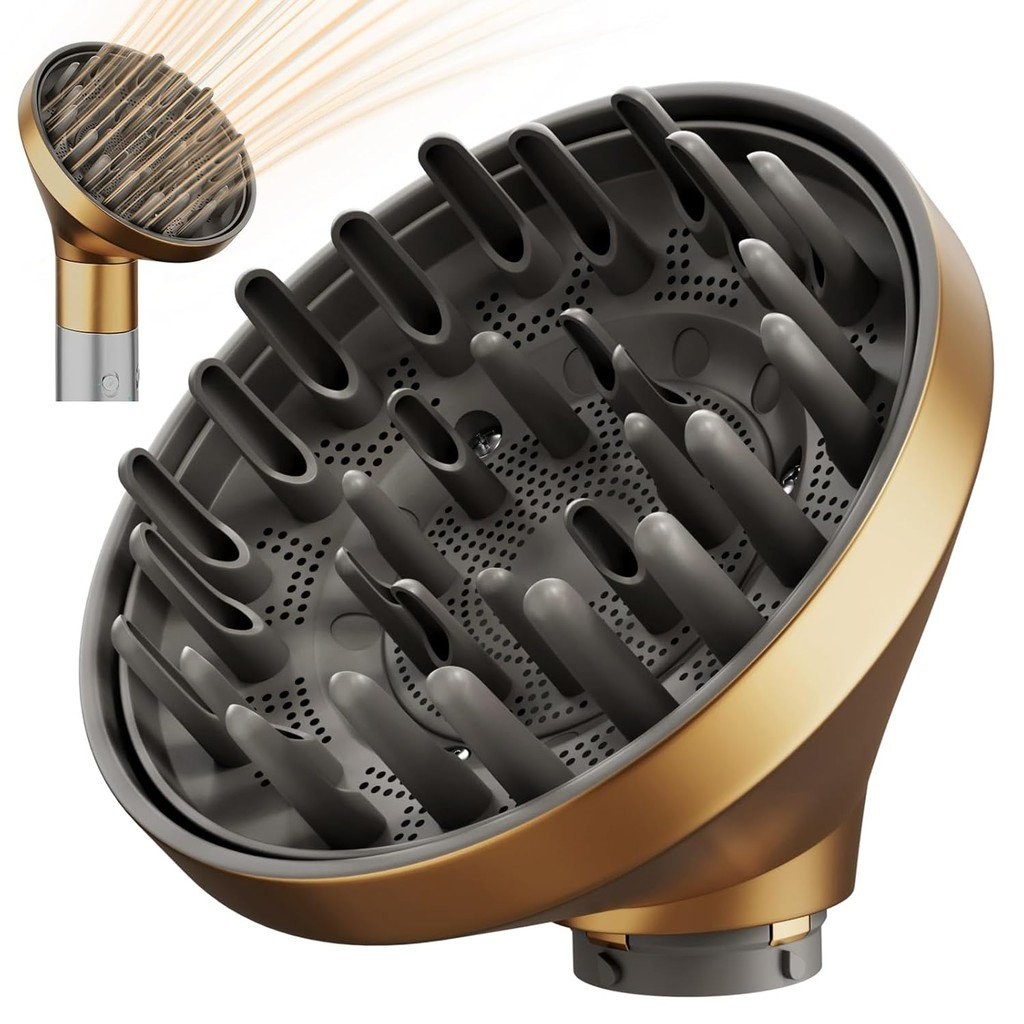 Airwrap สิ่งที่แนบมาสําหรับ Dyson, Perfectly สําหรับ Dyson Air wrap อุปกรณ์เสริมขนาดใหญ่ Diffuser หัวฉีดเครื่องเป่า Faster และ Define Curls ผมสําหรับ Dyson Airwrap HS05 HS03 HS01