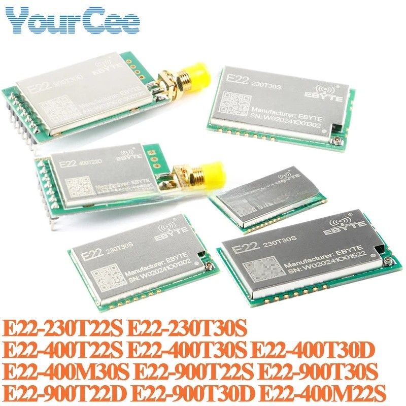 LoRa Wifi ไร้สายโมดูล SX1278 E22-400T22S E22-400T30S 400T30D SX1262 900T22D 900T30D 400M22S 400M30S 