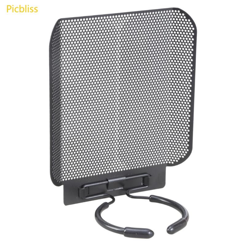 Picbliss Microphone Pop Filter Metal Mic Pop Filter สําหรับ BLUE YETI AT2020 AT2050- MPFUB