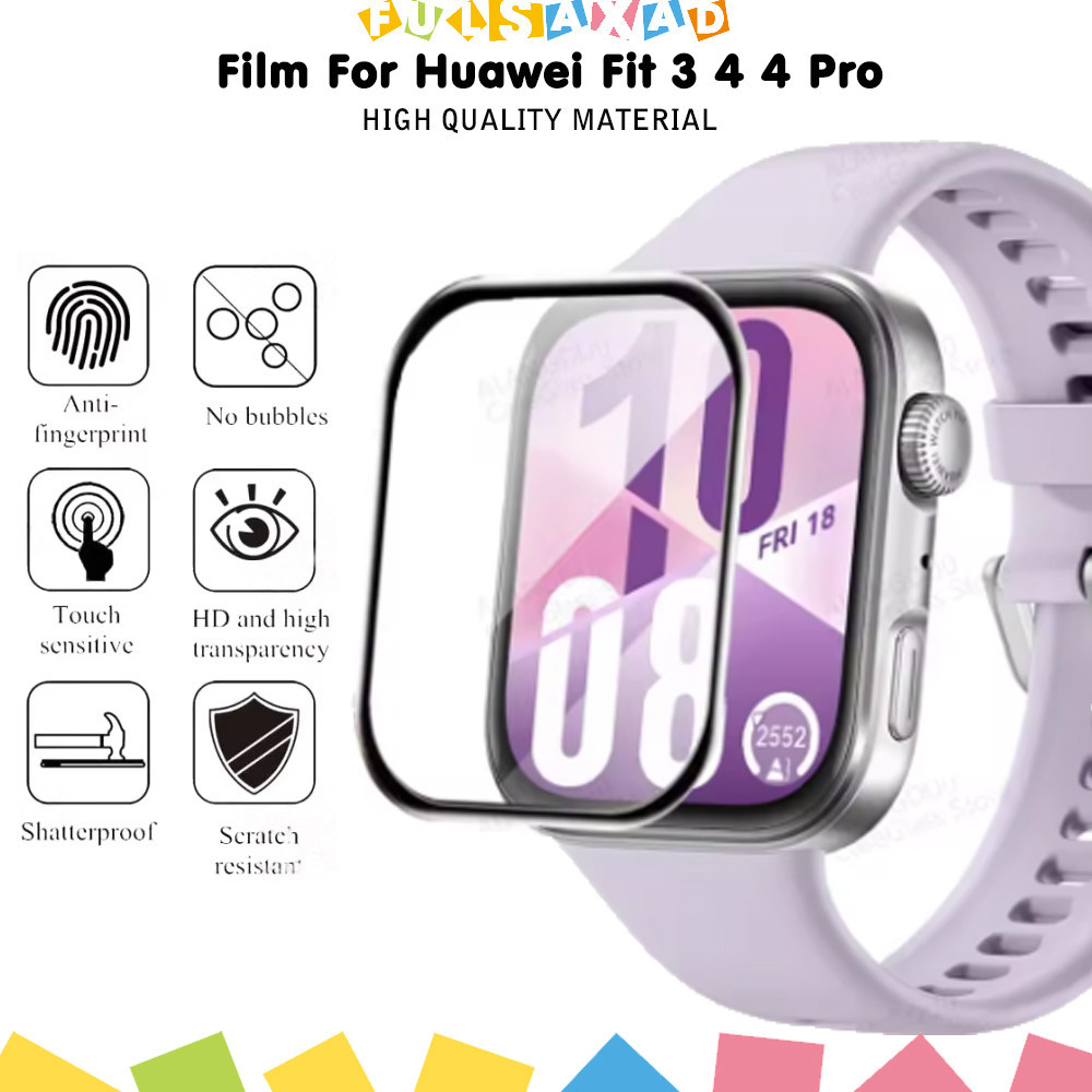 ฟิล์มป้องกันแก้วนิรภัยป้องกัน Gores สำหรับ for HUAWEI Fit 3/4/4 Pro ฟิล์มป้องกันหน้าจอสำหรับ for Huawei Fit 3 4 4 Pro