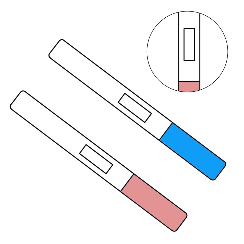 ตะกั่ว Fake Prank Joke Test เสมอบวก False Pregancy Test Prank HCG Rapid Test สําหรับ Practical Joke