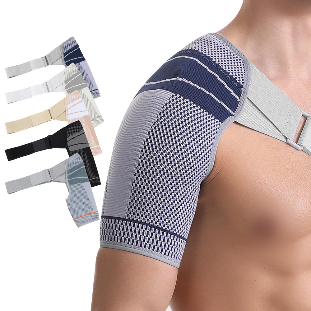 ไหล่รั้งสำหรับ Rotator Cuff ท้อป - สนับสนุนและบีบอัดเพื่อบรรเทาอาการปวด - ใช้ได้ทั้งตอนนอน สำหรับผู้ชายและผู้หญิง