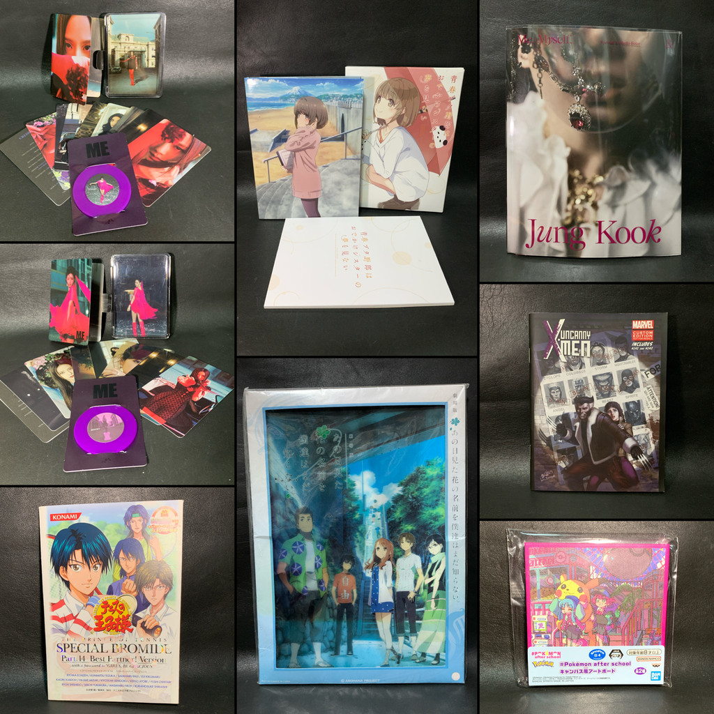 ของเล่นนของสะสม ญี่ปุ่นมือสอง แท้💯 Jisoo, Jungkook, Anohana, XMen, Prince of Tennis, One Piece, Aobu