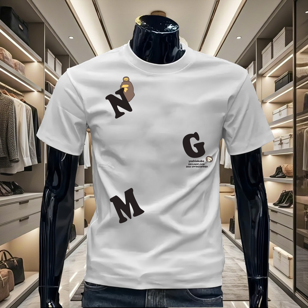 2025 NEW 2025 (Combed Cotton) C2590 Black/White/P12 Color P13S-5XL new23 T1W9