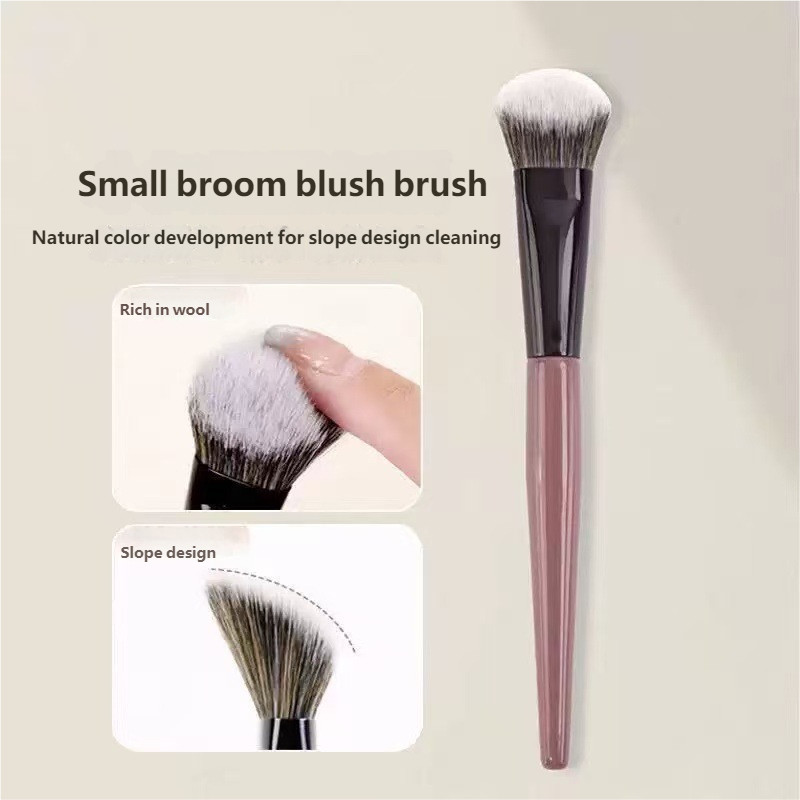 Slope Blush Brush Dot Color Brush Liquid Blush Cream Contouring Soft Hair Foundation Brush