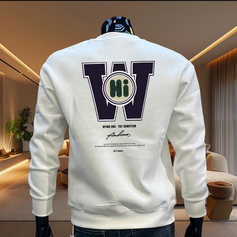 2025 NEW 2025Y1268 Huamian 350g Standard Size Black and White S-5XL new23 9W7J