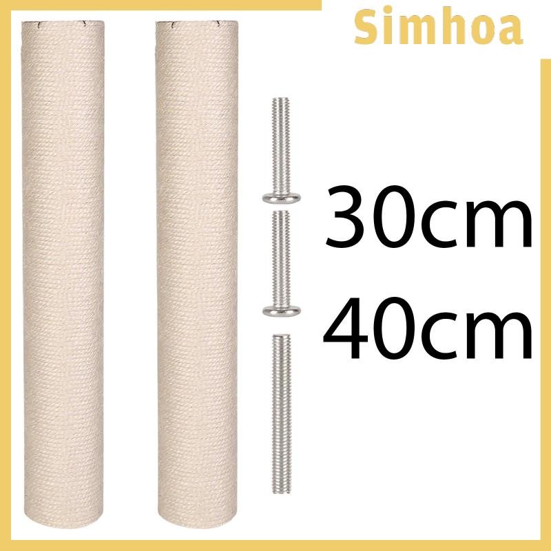 [SIMHOA] Cat Scratching Post Replacement Sisal Cat Scratcher Part Scratch Post Refill Pole