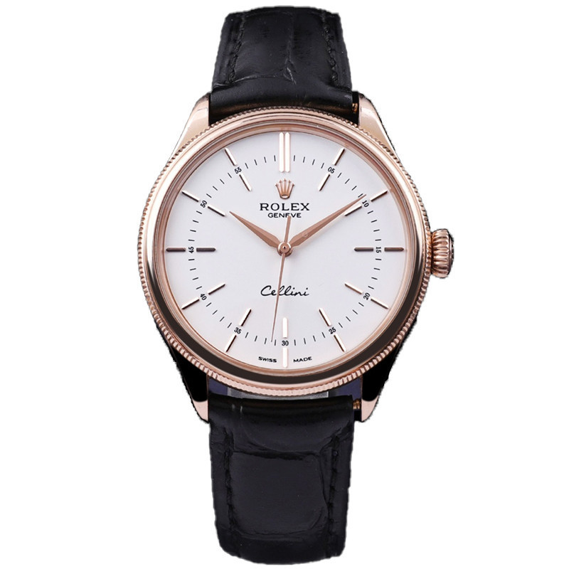 Rolex/Rolex Cellini Series 50505 White Disc Automatic Mechanical Dial 39mm