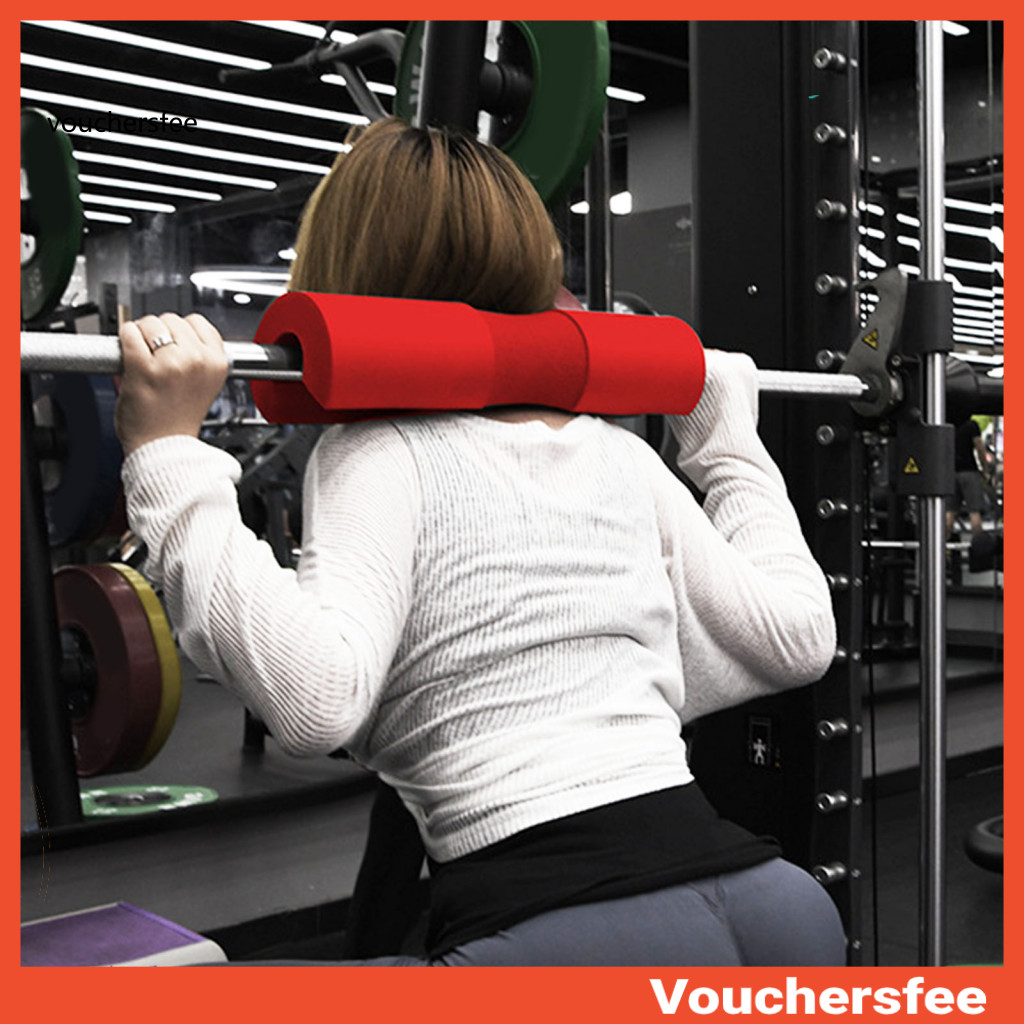 [VOU] Nbr Foam Barbell Pad ฟิตเนส Barbell อุปกรณ์ป้องกันไหล่สบาย Barbell Squat Pad สําหรับ Thrusts แ