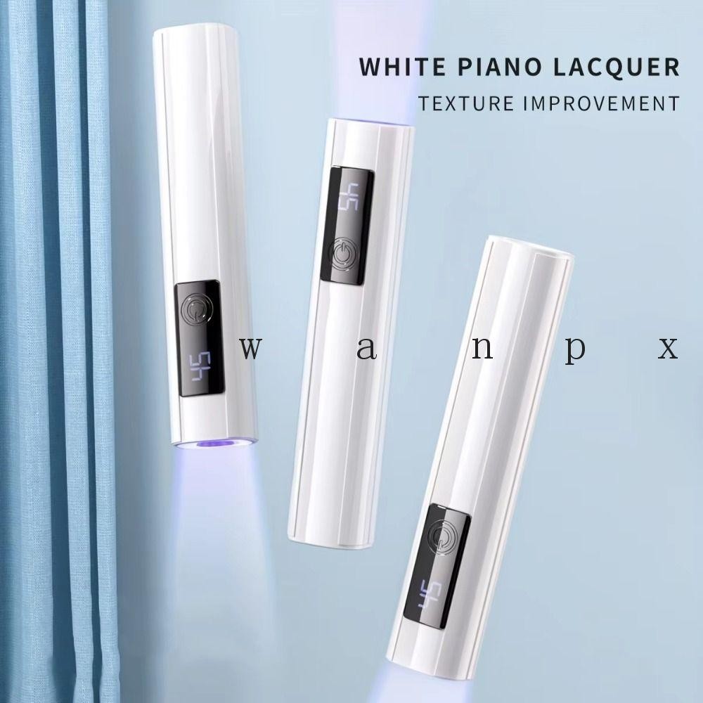 WANPX โคมไฟเล็บ LED, 45s Timer Quick Drying Mini Nail Dryer Light, อเนกประสงค์มือถือ Efficient Curin