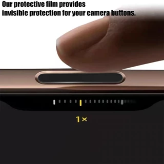 กระจกนิรภัยสติกเกอร์ปุ่มสําหรับ Apple iPhone 17 Pro Max กล้องปุ่มควบคุมสําหรับ iPhone 17Pro 17ProMax iPhone17 สมาร์ทควบคุมโทรศัพท์ด้านข้าง Capture ปุ่มฟิล์ม