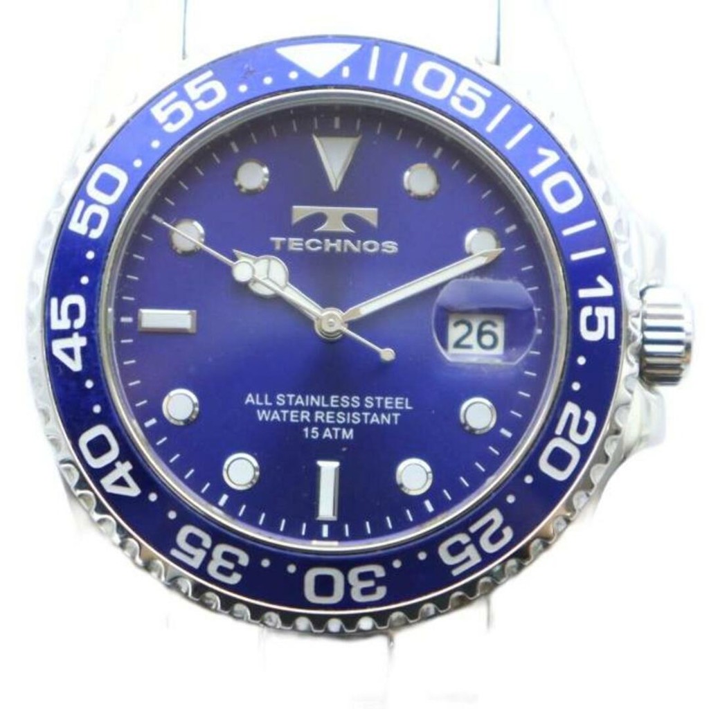 Technos Watch blue Direct from Japan Secondhand
