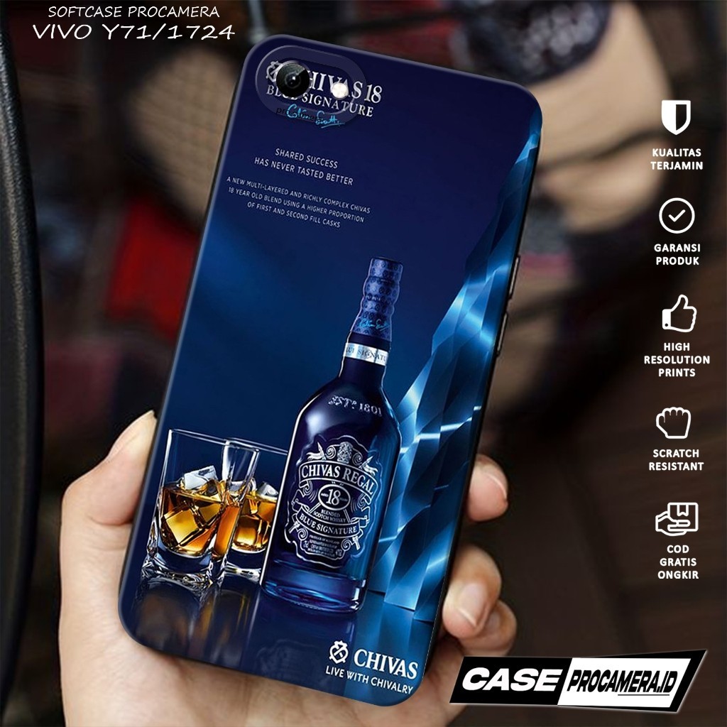 เคสที่รองรับ HP สําหรับ VIVO Y71 / 1724 - เคส Procamera VIVO ล่าสุด 2025 {PACKAGING Case} ซิลิโคนโทร