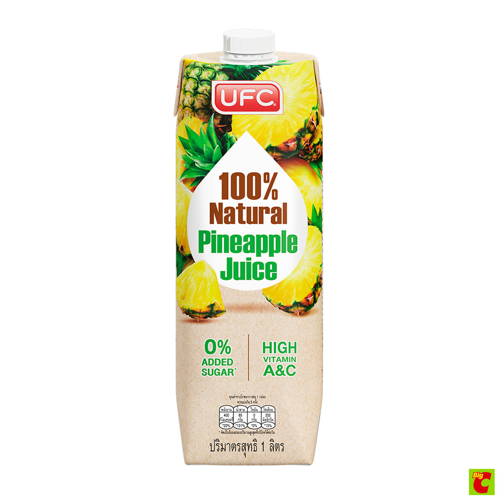 ยูเอฟซี น้ำสับปะรด ขนาด 1000 มล.
