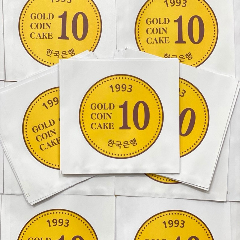 10 Won Coin Cake Bag (500 c) - Hot Trend Coin Bag