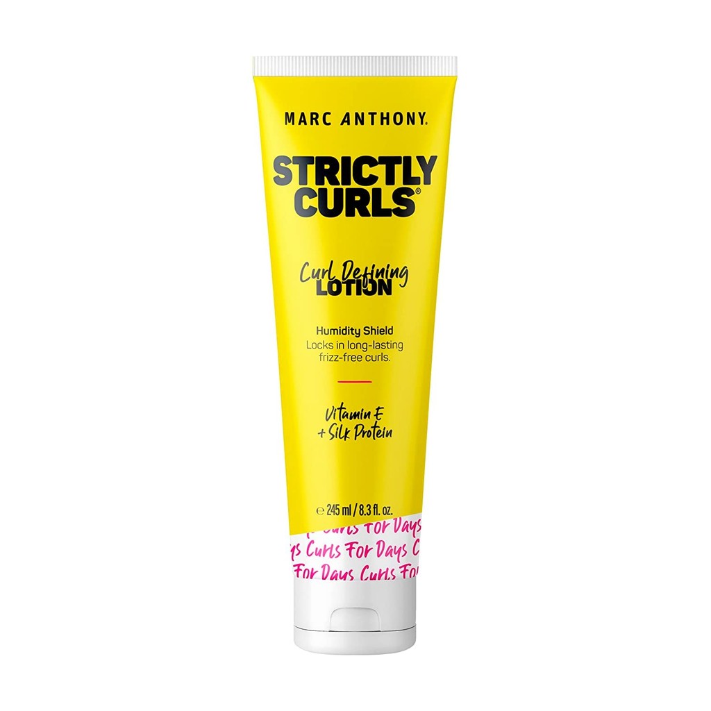 Marc Anthony เข้มงวด Curls Curl Dinning Style Lotion, 8.3 ออนซ์หลอดพร้อมโปรตีนไหมและวิตามินอีสําหรับ