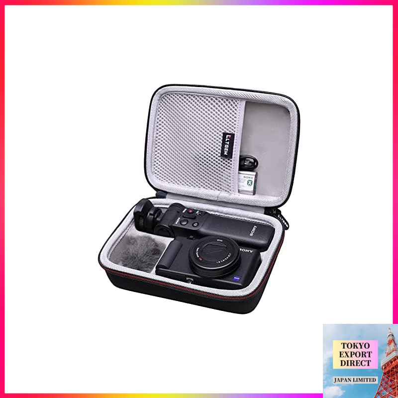 LTGEM Hard Case for Sony ZV-1 Camera Vlogger Accessory Kit, Fits Tripod and Microphone - Travel Prot