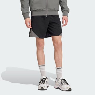 adidas ไลฟ์สไตล์ กางเกงขาสั้นคัลเลอร์บล็อก SST ผู้ชาย สีดำ I…