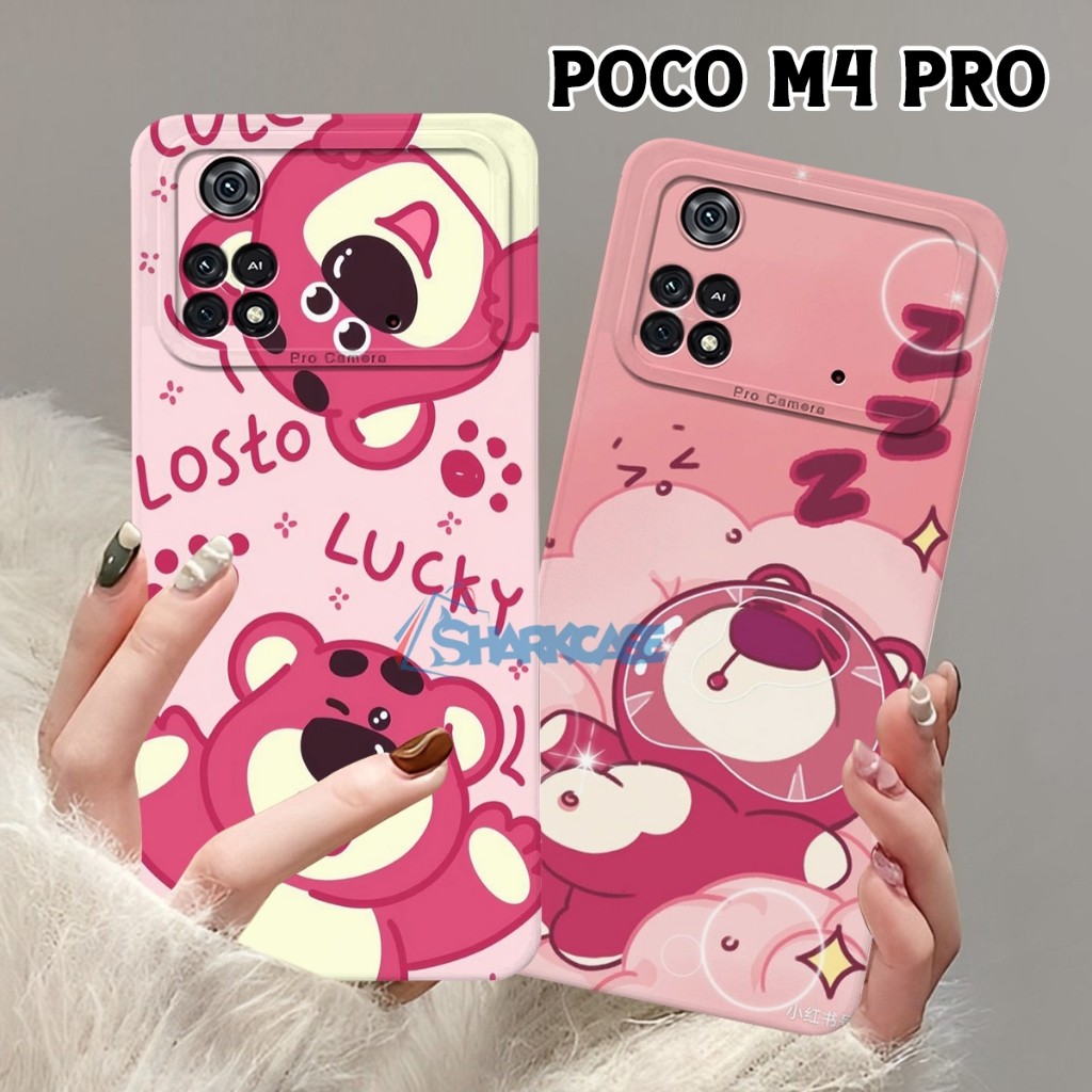 HP [SHARK CASE] Softcase REDMI POCO M4 PRO 4G M3 M4 M5 M5S M3 PRO 5G NOTE 13 12 11 11S 10 10S 9 8 7 