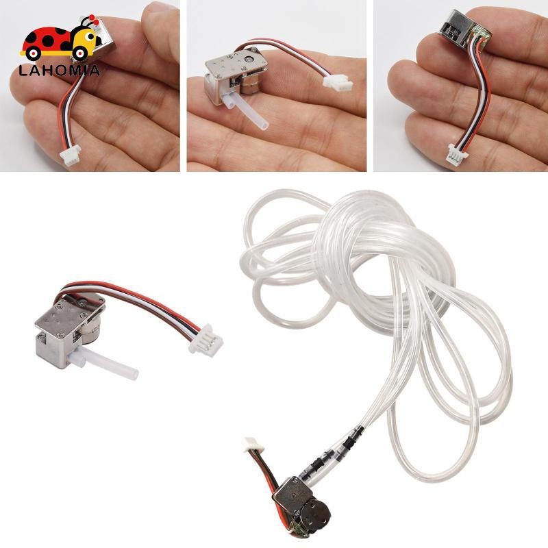 [Lahomia] Tiny Peristaltic Pump 5V Water Liquid Pump Quiet Self Priming 8mm Micro Volume