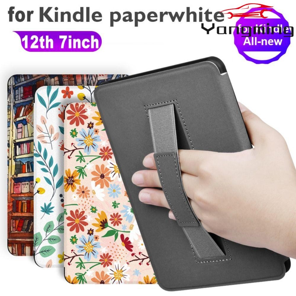 YANGMING เกราะป้องกัน, หนัง PU Auto Sleep/Wake e-Reader, Anti Scratch หลายรูปแบบ Folio Cover สําหรับ