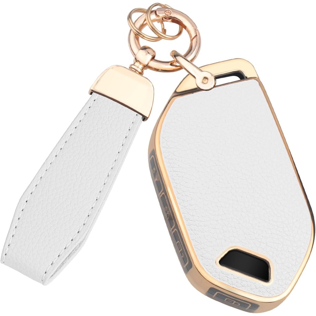 QBUC สําหรับ Kia Key fob Cover, เหมาะกับ 2023-2025 Telluride Sorento Carnival K4 K5 GT-Line Key Fob 