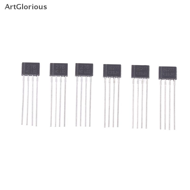 Art 10pcs พัดลมมอเตอร์ Hall ATS276 ATS276 AH277 YS276 EG276 276G 276H ATS276H ATS276G AH276 SS276 HA