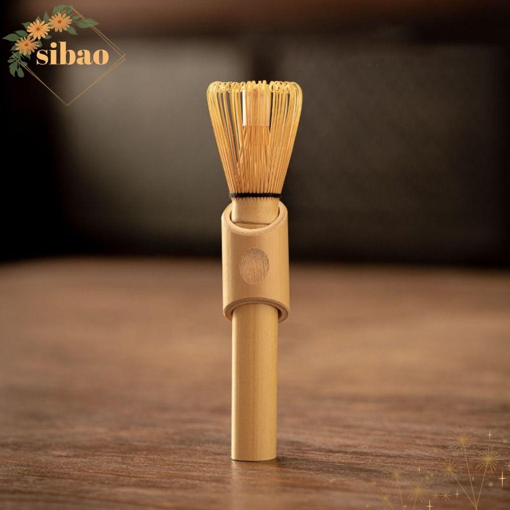 SIBAO Tea Matcha Whisk, Mix Powder Whisk Matcha Brush, Bamboo Bamboo Brush Teaware