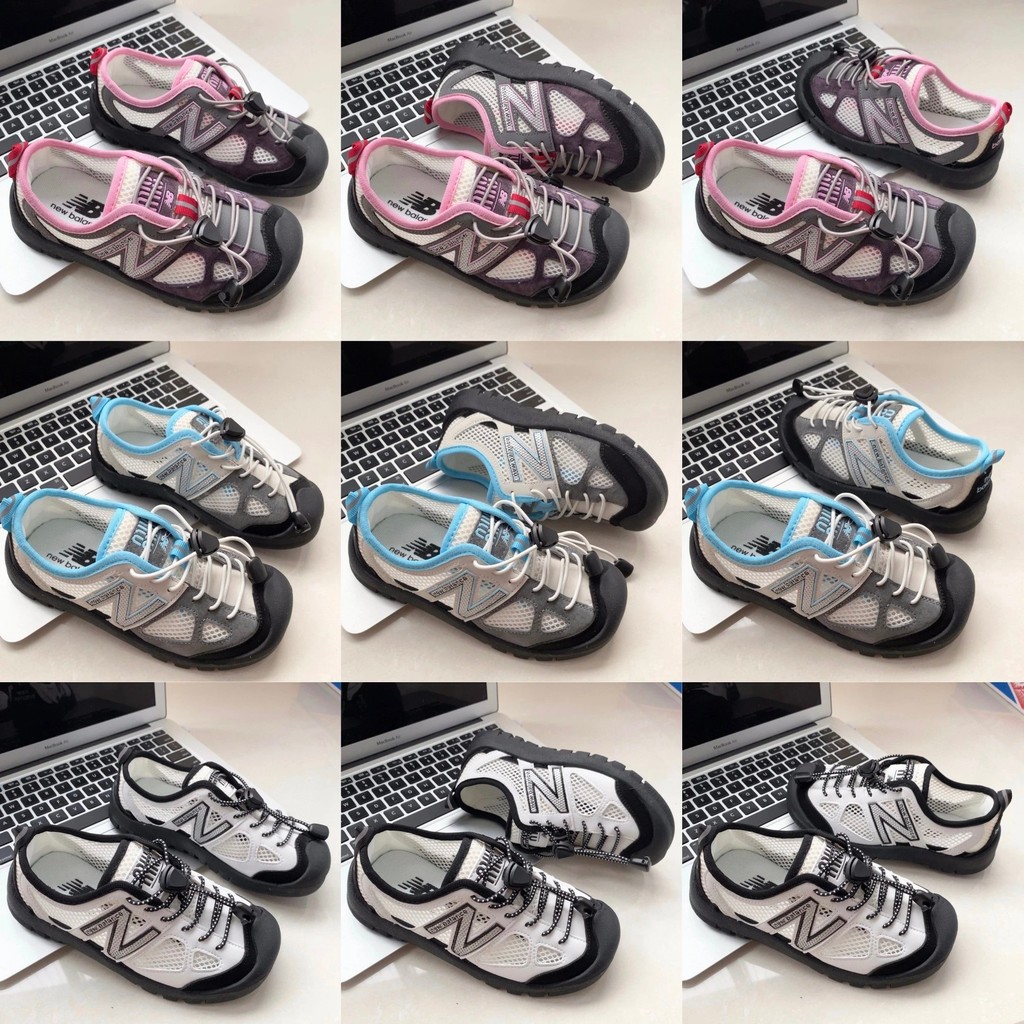 รองเท้าผ้าใบแบบคัสต้อม N-B-530 สำหรับเด็ก ดีไซน์ตาข่ายสำหรับกิจกรรมกลางแจ้ง