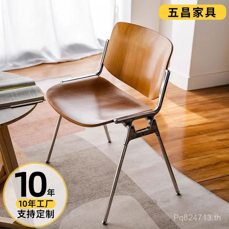 Cafe Nordic Retro สไตล์อุตสาหกรรม Minimalist เก้าอี้ Home Designer เก้าอี้ Mark เก้าอี้รับประทานอาหา