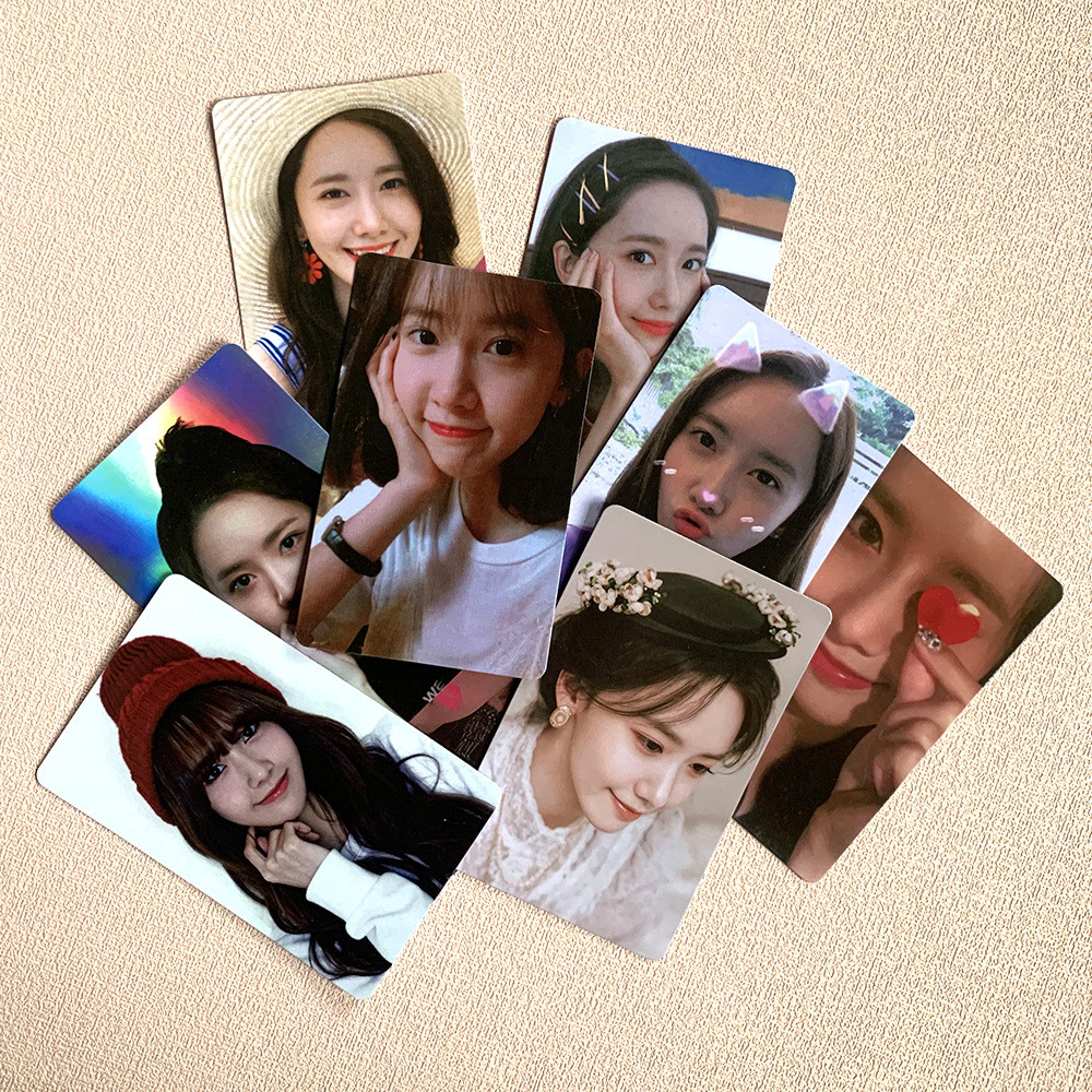 Girls Generation Lin YOONA Photocard YOONA สไตล์เดียวกันการ์ด LOMO โปสการ์ดสินค้าการ์ดสุ่ม Photocard