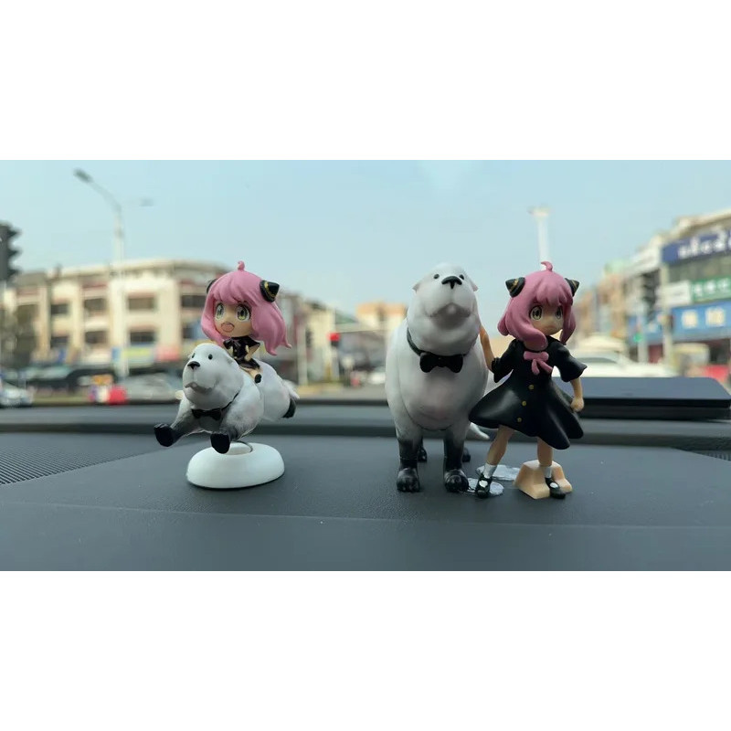 SPYFAMILY Anya Forger พร้อม Bond Forger สุนัขอะนิเมะ Action Figure ของเล่น