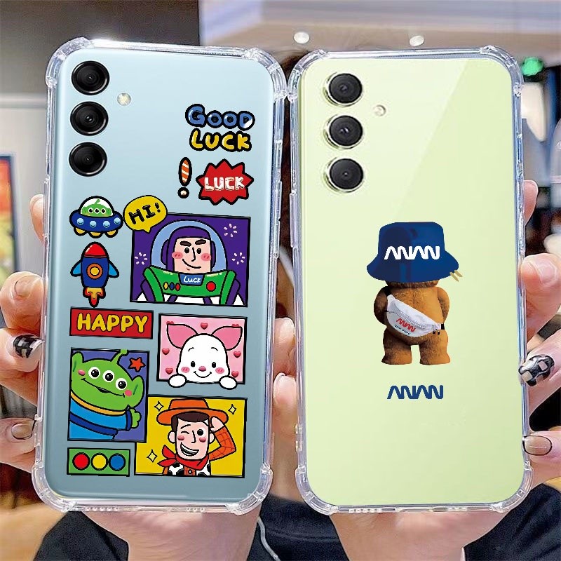 TP เคสใส กันกระแทก สำหรับ OPPO A95 A96 A74 4G/A74 5G A53 A57 A71 A83 พร้อมส่ง ลายน่ารัก เคสลายการ์ตู