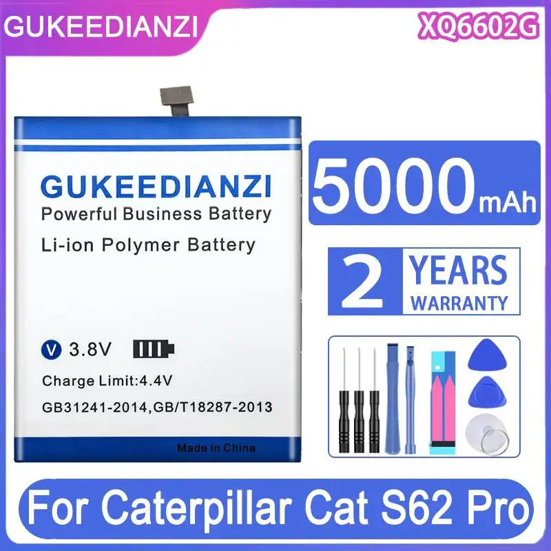 5000mAh แบตเตอรี่โทรศัพท์มือถือความจุสูง APP00317 S62pro สําหรับ Caterpillar Cat S62 Pro