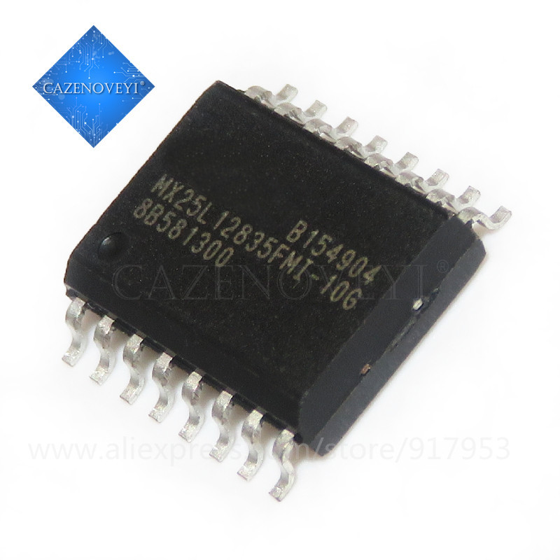 10 ชิ้น MX25L12835FMI-10G MX25L12835FMI MX25L12835F 2.7V-3.6V SOP-16 HENGXING ใหม่ origina