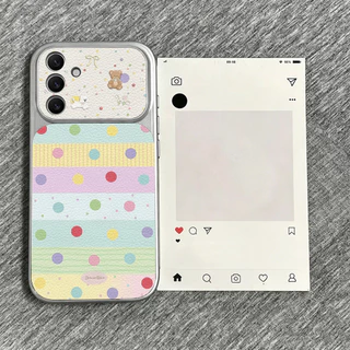เคสซัมซุง For Samsung A57 A37 A27 A17 A07 A56 A55 A54 A35 A26 A05S 5G S26 S25 S24 S23 Ultra FE เคสนิ่มลายหนังแกะ สีพื้น